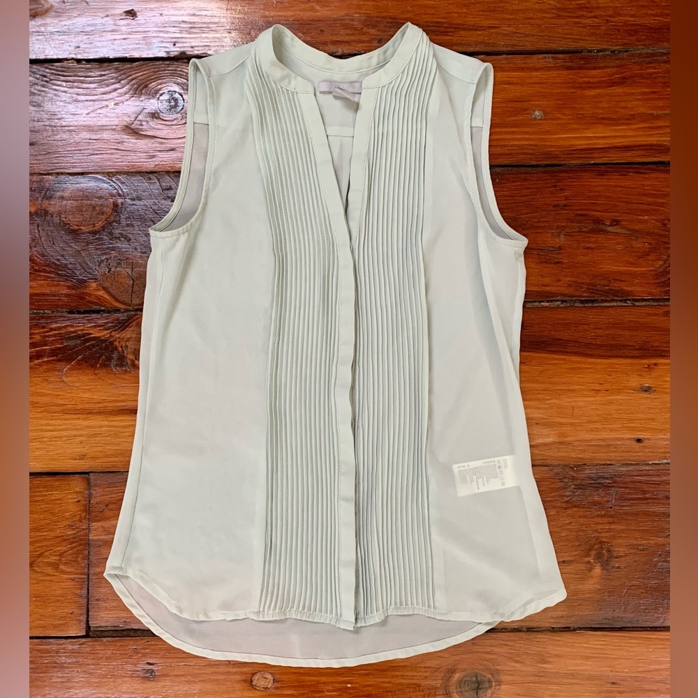 Translucent Seafoam Green Top